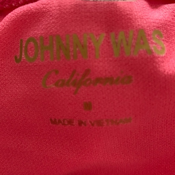 JOHNNY WAS Flamingo Twist One Piece Swimsuit - Picture 5 of 5